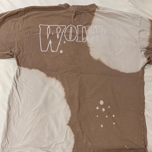 Darc Sport Brown and Cream Wolves Tee - Picture 3 of 3